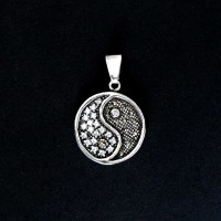 925 Silver Yin Yang Pendant
