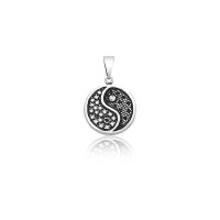 925 Silver Yin Yang Pendant