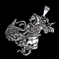 925 Silver St. George Pendant