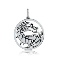 925 Silver Dragon Pendant