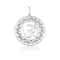 925 Ohm Silver Pendant