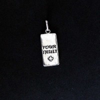925 Your Truly Silver Pendant
