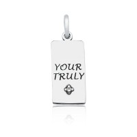 925 Your Truly Silver Pendant