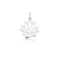 925 Silver Lotus Flower Pendant
