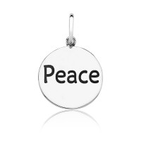 925 Peace Silver Pendant