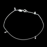 Silver Anklet Point of Light