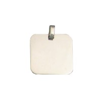 White gold pendants for recording picture 20.6 mm x 21 mm / 1.9 g