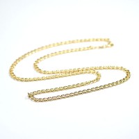 Chain Gold Plated Grumet 60cm / 5.0mm