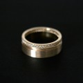 AnatomicalAllianceGold18k750Width7.5mmThickness1.5mmwith44Diamonds1Point
