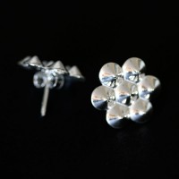 925 Spikers Silver Earring