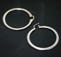 Earring Steel Circle