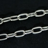Chain Steel Links Regular Round 60cm / 4mm