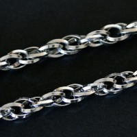 Fine Steel Twist Chain 60cm / 4mm