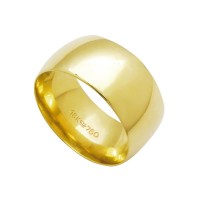 Aliana Anatmica Light de Ouro 18k 750 Largura 10.00mm Altura 1.70mm