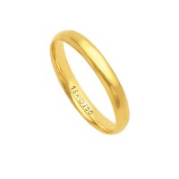 AlianaAnatmicaLightdeOuro18k750Largura3.00mmAltura1.10mm