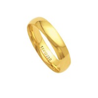 AlianaAnatmicaLightdeOuro18k750Largura4.50mmAltura1.30mm