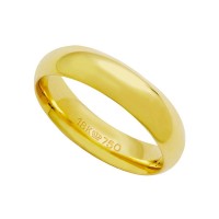 AlianaAnatmicaLightdeOuro18k750Largura5.00mmAltura1.80mm