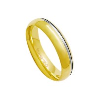 AlianaAnatmicadeOuroeOuroBranco18k750Largura5.00mmAltura1.80mm