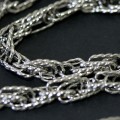 Necklace Steel Worked 55cm