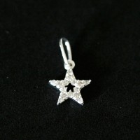 PingentedePrata925EstrelacomPedrasdeZircnia