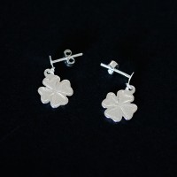 Pendiente de Plata 925 Lucky Clover