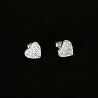 BrincodePrata925CoraçãocomZirconia