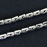 Chain Average Links Regular Steel 60cm / 4mm