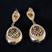 Earring Gold Plated Jewelry Semi Sis