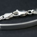PulseiradePrata925Chapeado4.5cmdeComprimento4mmdeLargura