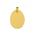 Gold pendant for recording picture 23.4mm x 17.8mm