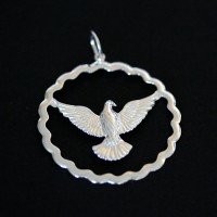 925 Silver Pendant Holy Spirit