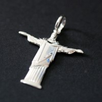 Pingente de Prata 925 Cristo Redentor