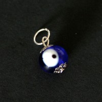 925 Silver Pendant Greek Murano Eye