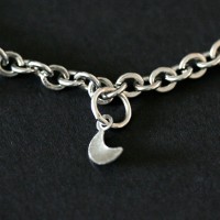 Steel Moon Anklet Portuguese