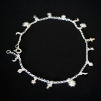 Anklet 925 Silver Mystic