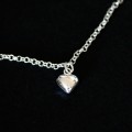 Anklet Plata 925 Corazn