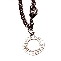 Pulseira Personalizada com Pingente Gravado Nome da Empresa (Ideal para Brinde)