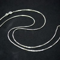 Collar de Silver 925 Elos 1mm/60cm